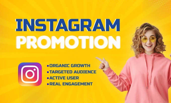 Gig Preview - Do instagram promotion marketing growth organically