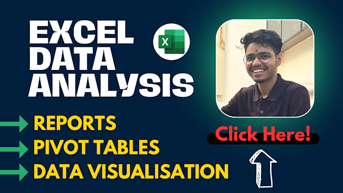 Gig Preview - Do ms excel data analysis, pivot table, vlookup