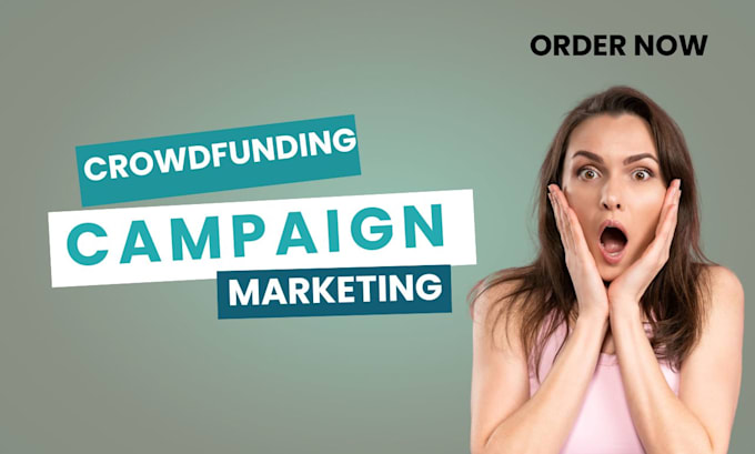 Gig Preview - Crowdfunding marketing to be your social media manager for kickstarter gofundme