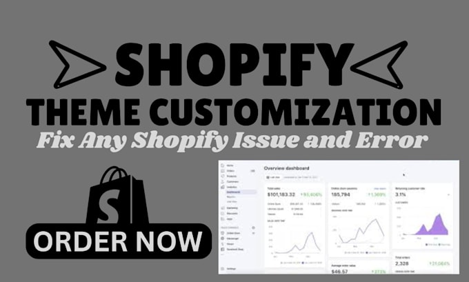 Gig Preview - Do creative shopify theme customization and redesign your store