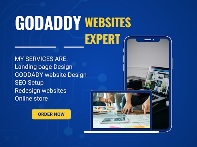 Gig Preview - Create a professional godaddy website tailored to your needs