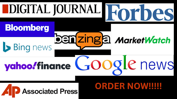 Bestseller - do yahoo finances, google news, press release writing with pr distribution