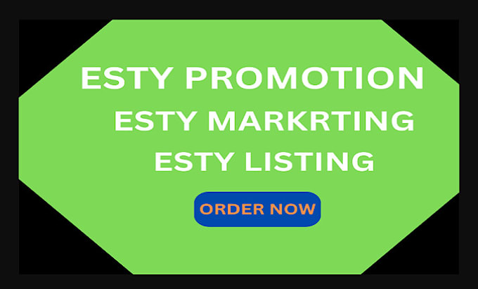 Gig Preview - Do etsy shop promotion campaigns to boost etsy sales