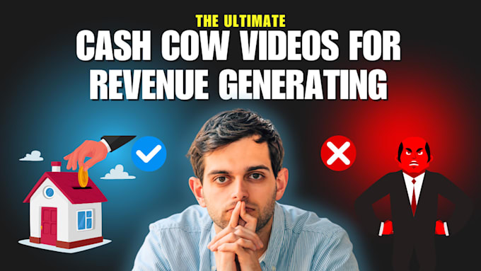 Gig Preview - Cash cow videos for revenue generating