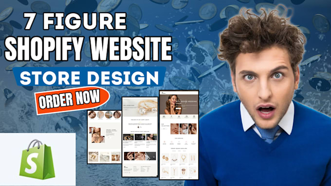 Gig Preview - Create profitable shopify website and design shopify store