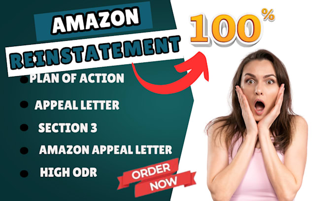 Gig Preview - Do amazon account reinstatement, fix up amazon account section 3 suspension