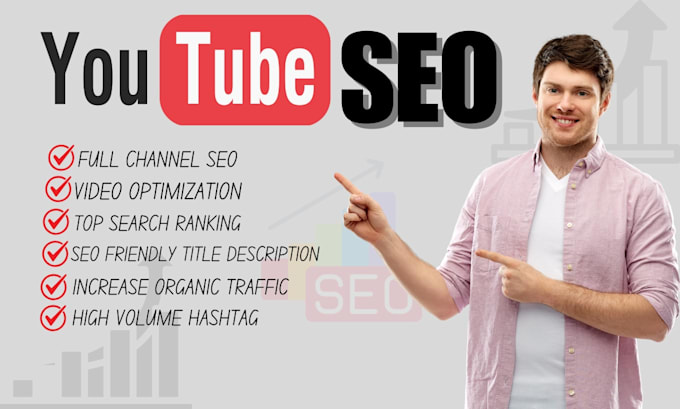 Gig Preview - Be youtube video seo expert to proper optimize your video title,tags,description