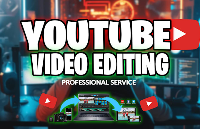 Bestseller - professionally edit your youtube video with a unique style