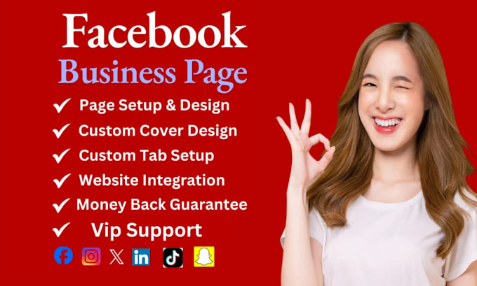 Gig Preview - Setup and optimize your facebook business page