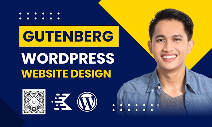 Gig Preview - Create wordpress website with gutenberg block editor