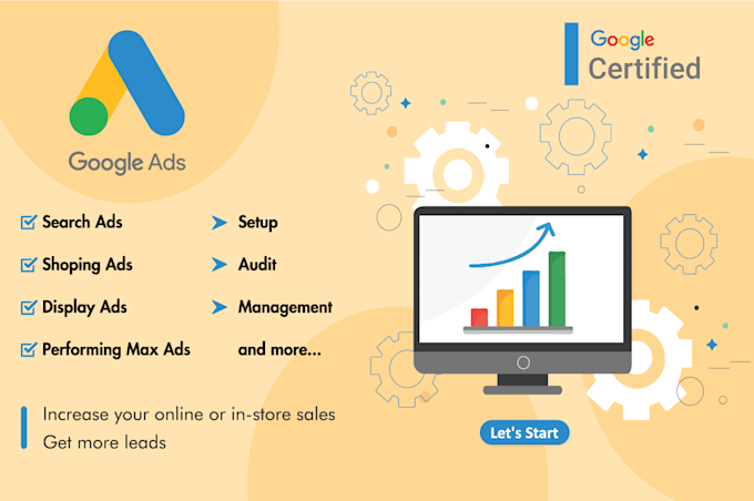 Gig Preview - Set up google ads campaign optimization and management