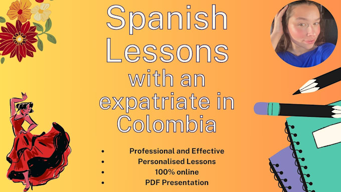 Gig Preview - Teach you spanish online for all levels