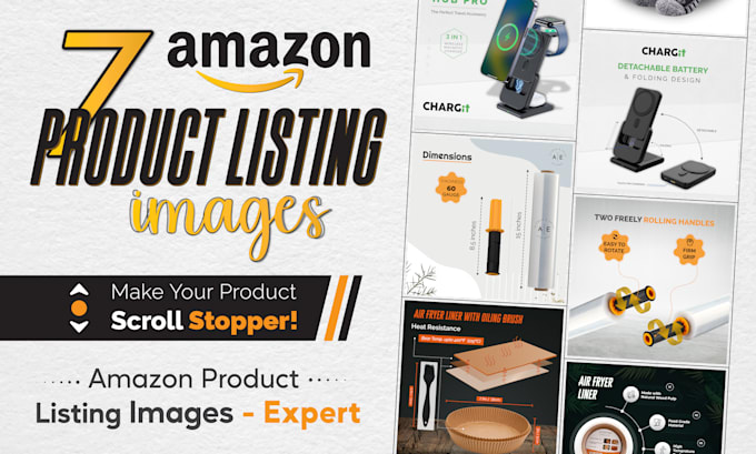 Bestseller - design amazon listing images and amazon product photo editing