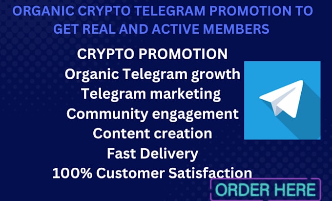 Bestseller - do telegram crypto channel or group with active subscribers