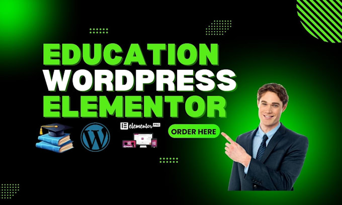 Bestseller - create a responsive education website using wordpress and elementor