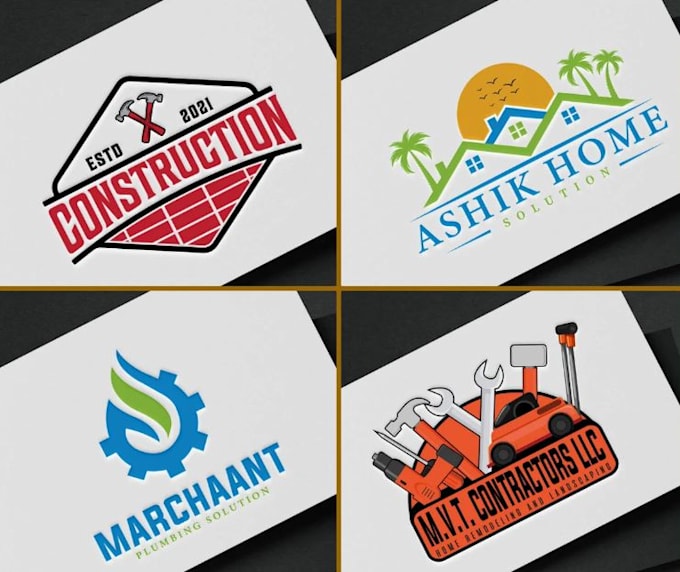 Gig Preview - Do transport building construction logo design for you