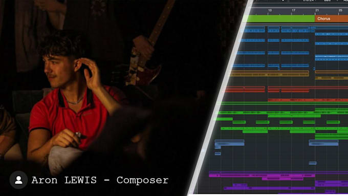 Gig Preview - Compose a song based on a specific film or game