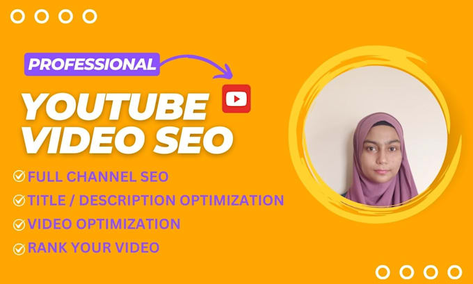 Bestseller - be your youtube video SEO expert for organic ranking