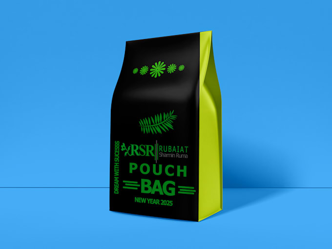 Gig Preview - Do pouch tube jar bag products design in your business