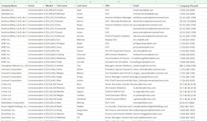 Gig Preview - Data mining data scraper python web scraping data extraction