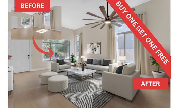 Bestseller - elevate your home with virtual staging and renovation