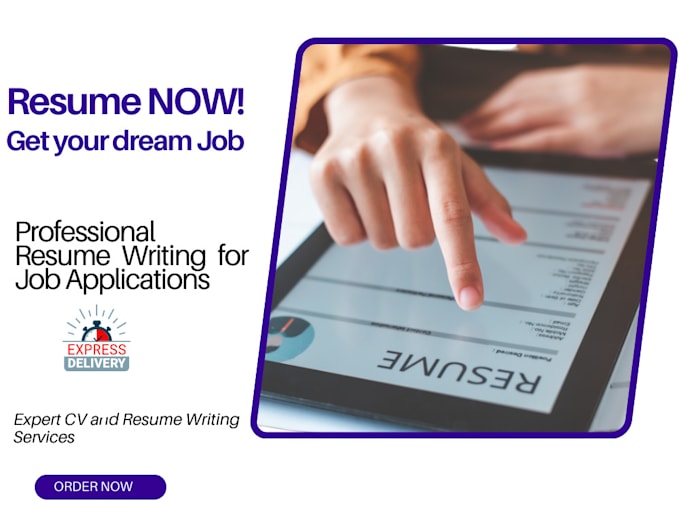 Gig Preview - Assist you get a resume now job application to land on your dream job