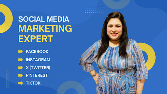 Gig Preview - Social media marketing expert for your business growth