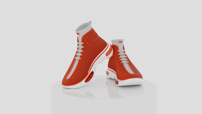 Gig Preview - Do professional 3d shoe modeling and rendering and animation