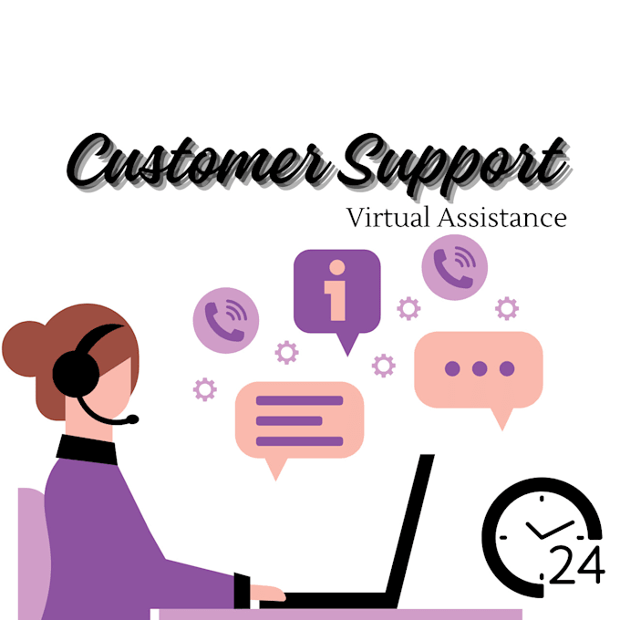 Gig Preview - Multi channel customer support