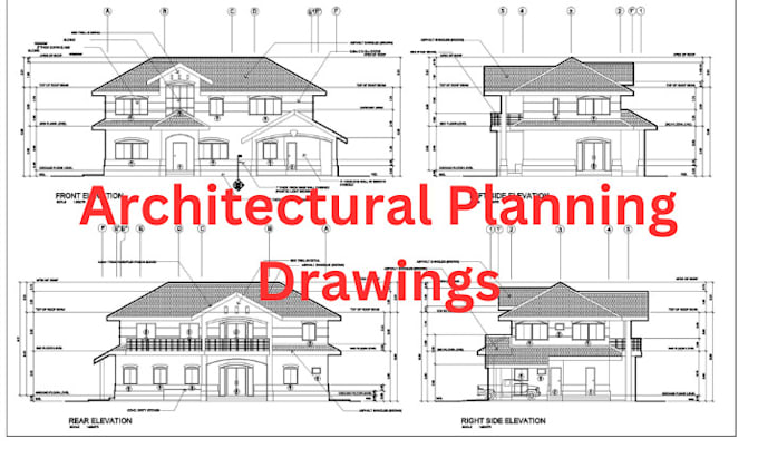 Gig Preview - Draw fast architectural autocad floor plans and elevations