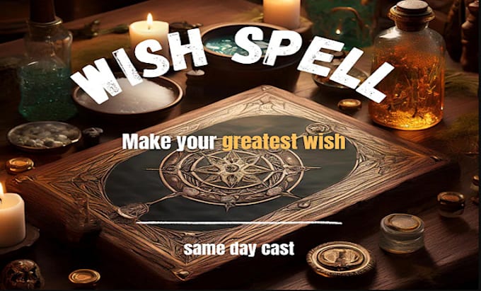 Gig Preview - Cast a powerful wish come true spell