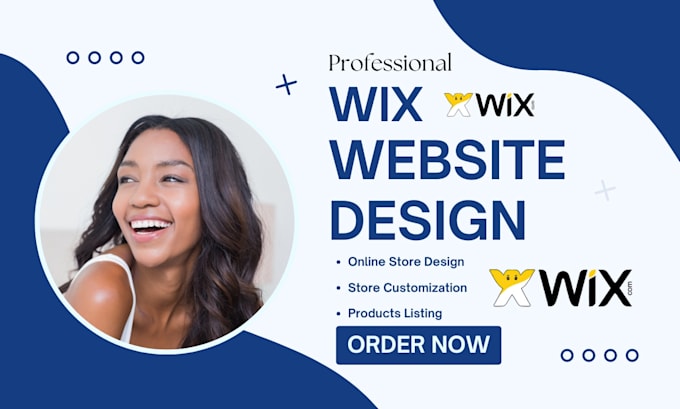 Gig Preview - Wix website redesign wix website design wix ecommerce store online store wix seo