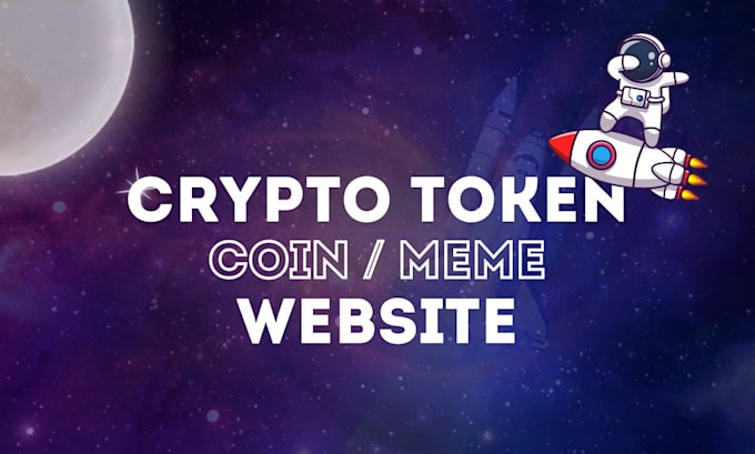 Gig Preview - Create a creative crypto currency token, coin, meme website