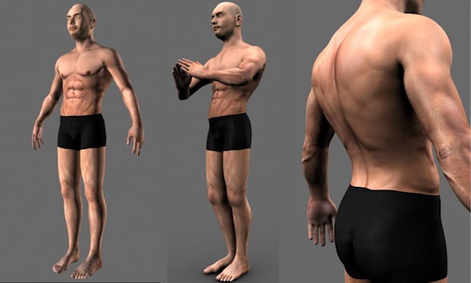 Gig Preview - Design realistic 3d metahuman character with unreal engine rigging