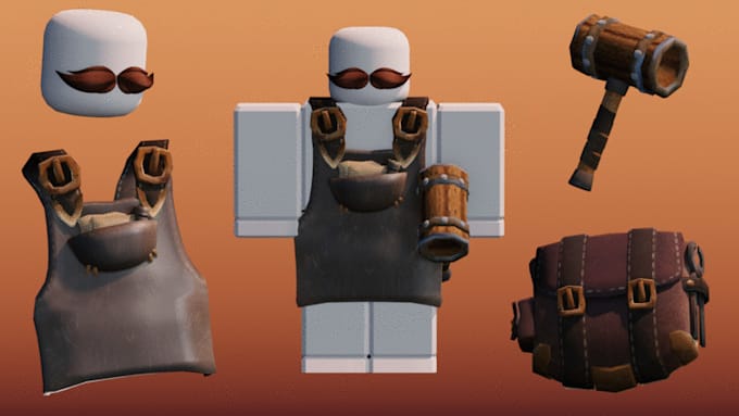 Gig Preview - Make cute roblox ugc concept