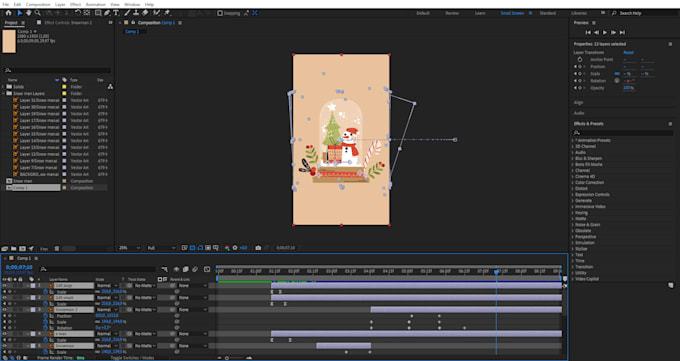 Gig Preview - Make motion graphics and animation for your projects