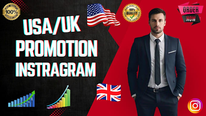 Gig Preview - Do website promotion instagram ads to increase website traffic USA,UK