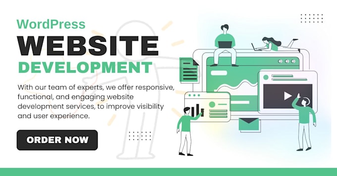 Gig Preview - Design and develop a stunning responsive wordpress website