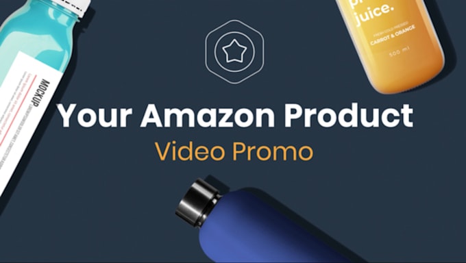 Gig Preview - Create an amazing amazon product promo video, shopify, ebay store, etsy video ad