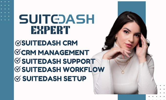 Gig Preview - Expertly manage suitedash CRM setup workflow support and CRM management