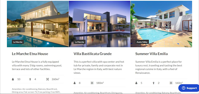 Gig Preview - Build vacation rental website vacation rental for rental website with booking