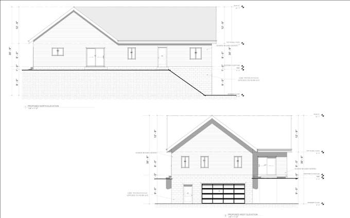 Gig Preview - Draft floor plan, framing and foundation for city permit