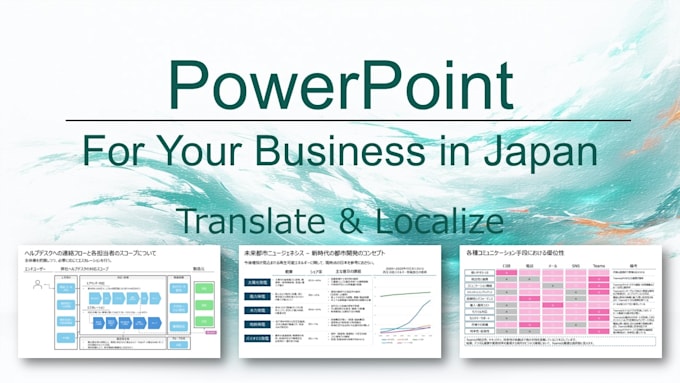 Bestseller - localize and translate content for the japanese market