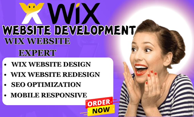 Gig Preview - Do wix website design wix website redesign wix online store ecommerce