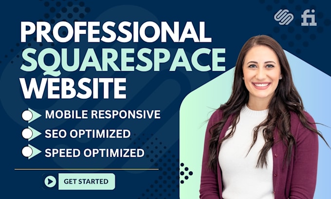 Bestseller - build a professional squarespace website design