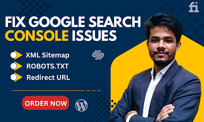 Gig Preview - Fix google search console errors, xml sitemap, robots txt, no index issue