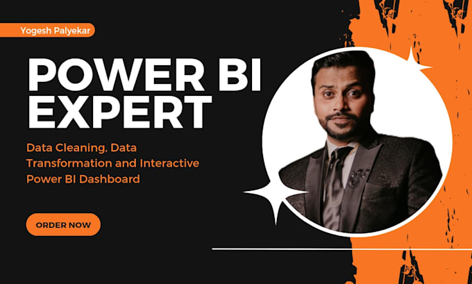 Gig Preview - Do data cleaning, data transformation and create interactive power bi dashboard