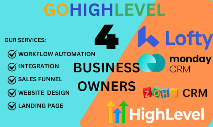 Gig Preview - Design gohighlevel website for business owners lawn care gyms and spa ghl