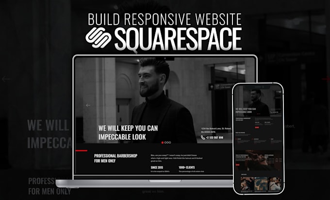 Gig Preview - Build a professional responsive squarespace website