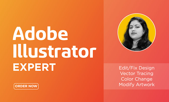 Gig Preview - Do any adobe illustrator work and deliver ai, eps, PDF, svg files